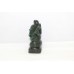 Statue Idol God Lord Ganesha Ganesh Figurine Natural Green Jade Stone E123